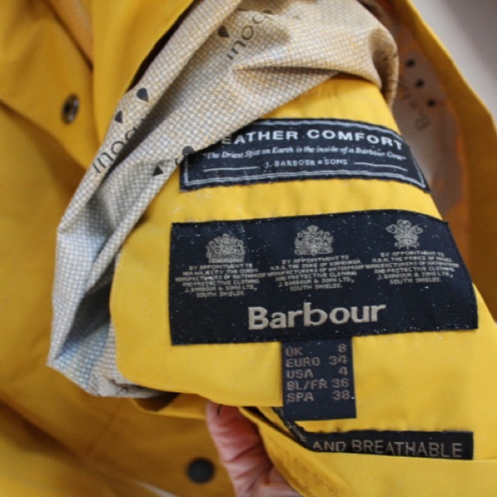 Barbour rain jacket - image 4